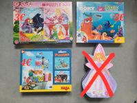 ❤️ 3er Set HABA/CLEMENTONI verschiedene Puzzle Bielefeld - Brackwede Vorschau