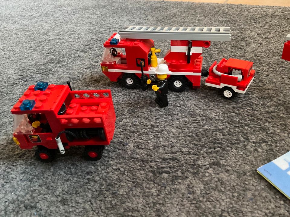 Feuerwehr Autos Lego System 6511/6531/6593/6650-guter Zustand in Ronshausen