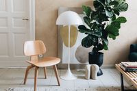 Weiße Mushroom Stehlampe wie LP Panthella, Neu, Danish Design Hamburg - Altona Vorschau