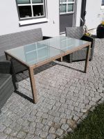 Rattan Glastisch Braun 150 x 90 cm Mecklenburg-Strelitz - Landkreis - Neverin Vorschau