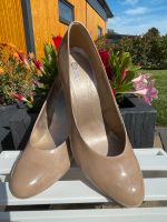 Gabor Pumps High heels beige nude  braun Damenschuhe 8 1/2 Schleswig-Holstein - Elmenhorst Kr Stormarn Vorschau