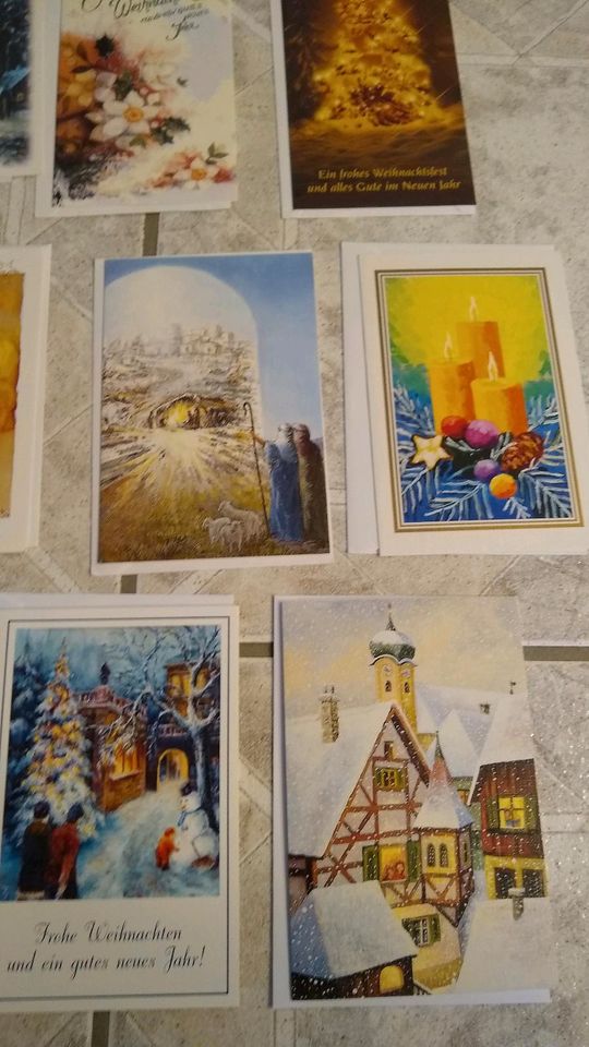 Karten Weihnachtskarten mit Umschlag 25 Stück in Kummerfeld