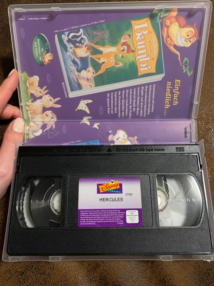 Hercules VHS mit Hologramm Walt Disney in Oberhausen