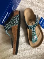 Birkenstock Zehentrenner Sandalen Gizeh Türkis grün 38 Leder NEU Hannover - Vahrenwald-List Vorschau