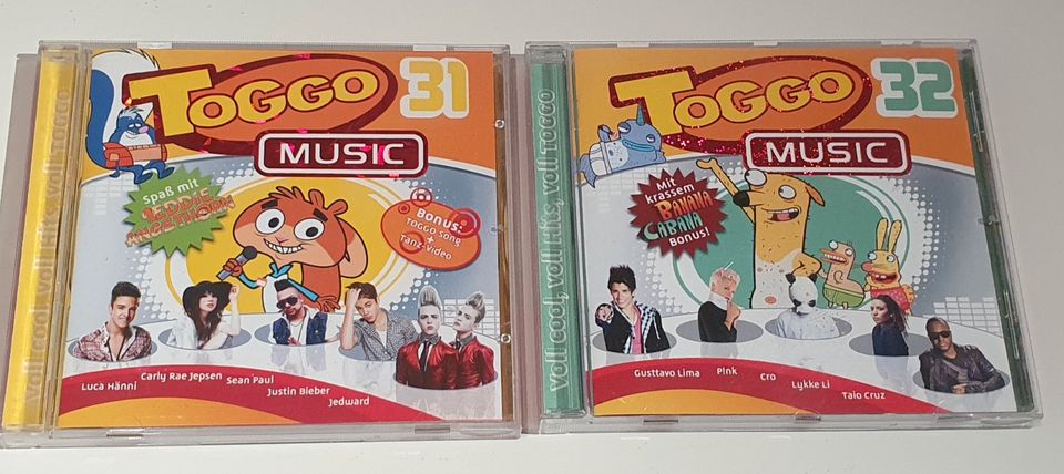 Musik CD-Sammlung v. "Toggo" (Nr. 13, 17, 27 - 36) - GESAMTPREIS in Schieder-Schwalenberg