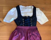 Dirndl 152 schwarz blau lila neuwertig Bayern - Samerberg Vorschau