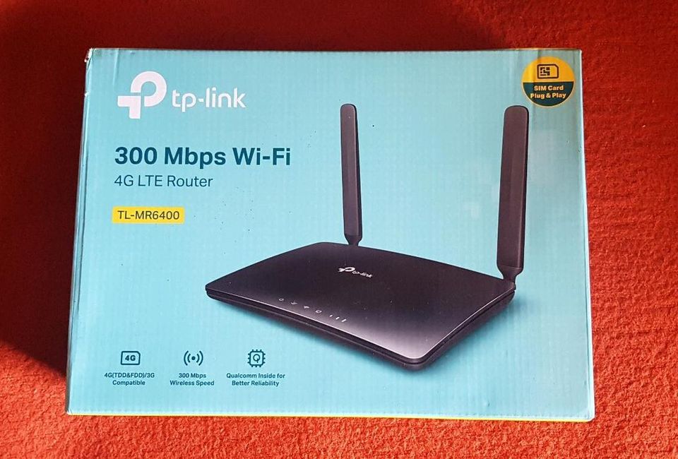TP Link Router - TL - MR 6400 - 4G LTE in Wangerland