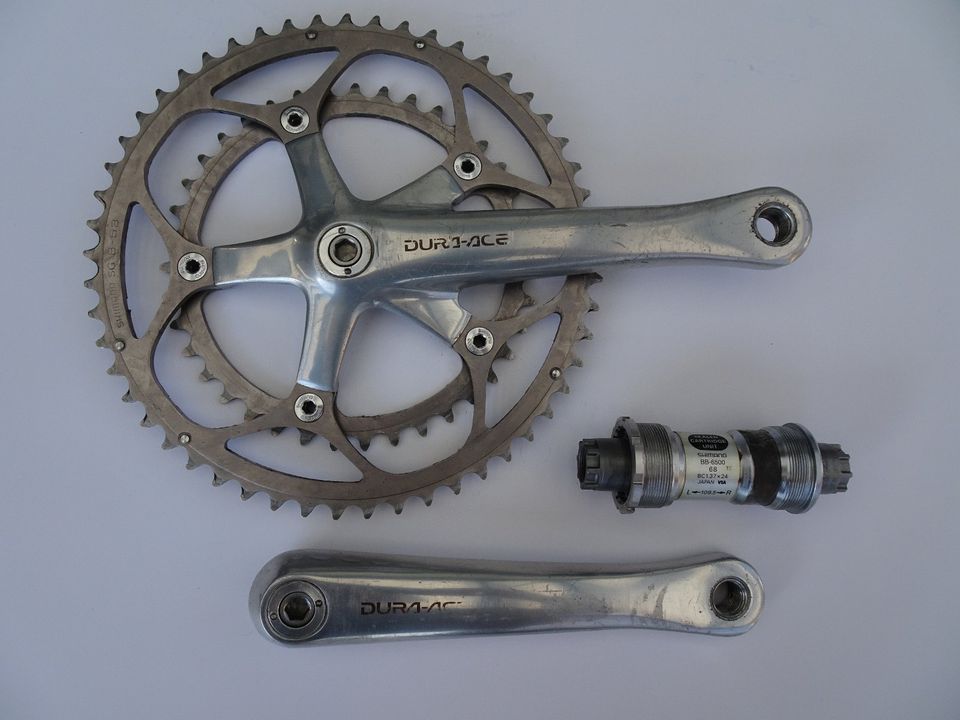 Shimano Dura Ace Kurbel FC-7700 2x9-fach 53/39 175mm m.Innenlager in Herrieden