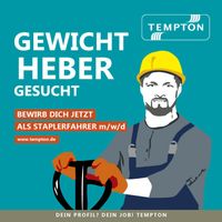 JOB/ARBEIT STAPLERFAHRER HOCHREGAL (m/w/d) Hofgeismar 15€ Hessen - Kassel Vorschau