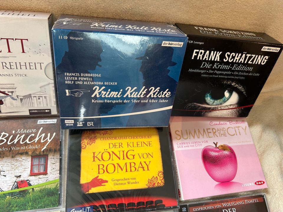 Hörbücher Hörbuch 47CD‘s Krimi Liebe Saga Klassiker u.a. in Stuhr