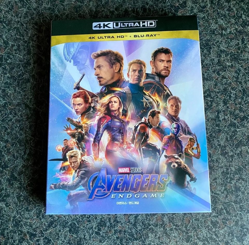 Avengers: Endgame 4K+2D Blu-ray Steelbook SM Life Fullslip in Kassel