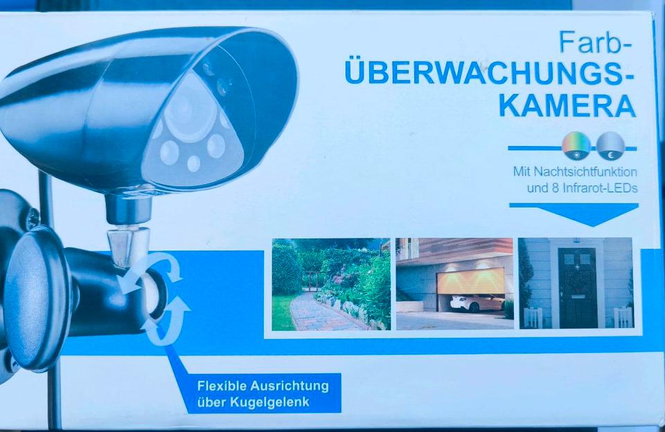 Farbe-Überwachungskamera  Neu in OVP integriertes Microphone in Witzwort