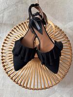 H&M Damen Mules aus echtem Wildleder in schwarz 39 in Berlin Berlin - Wilmersdorf Vorschau
