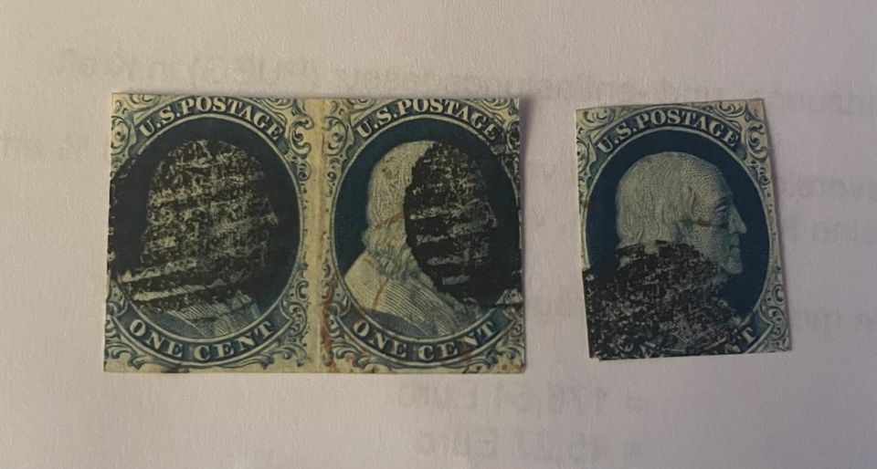 USA Briefmarken 1885 in Hahnheim