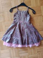 Kleid Trägerkleid braun/ rosa Größe 98/ 104 Mädchen  <<< Ansehen Nordrhein-Westfalen - Warburg Vorschau