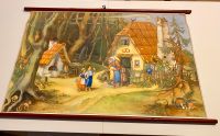 Alte Lehrtafel Wandbild Märchen Hänsel & Gretel Niedersachsen - Pattensen Vorschau