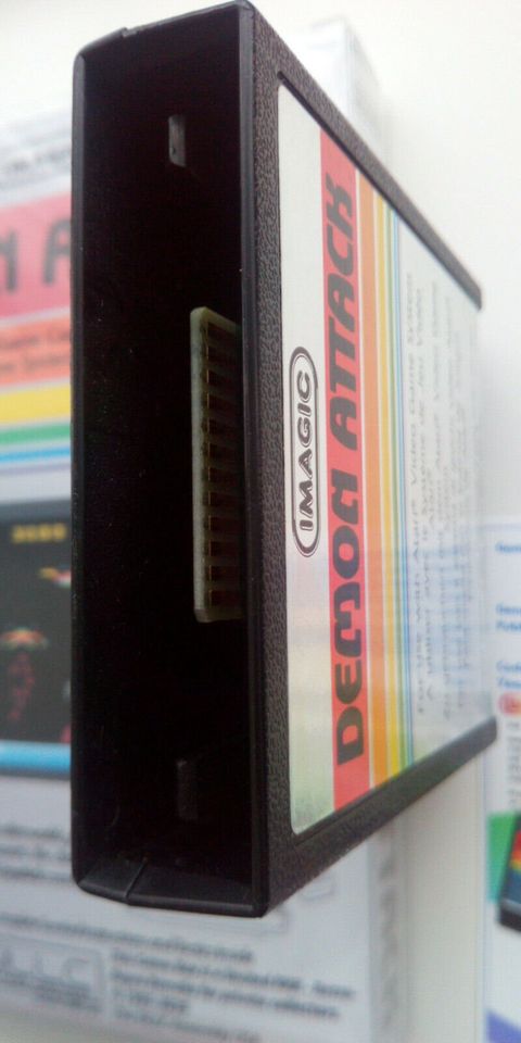 IMagic Spiel Demon Attack für Atari 2600,2600+,7800 + Box in Köln Vogelsang