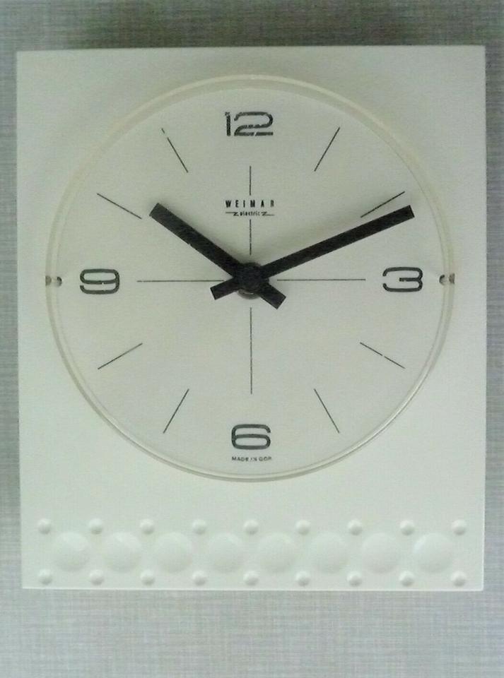 Küchenwanduhr -Weimar electronic- MADE IN GDR 1970-er Jahre in Dresden