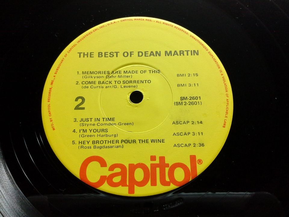 Dean Martin - The Best of (LP) in Bad Kissingen