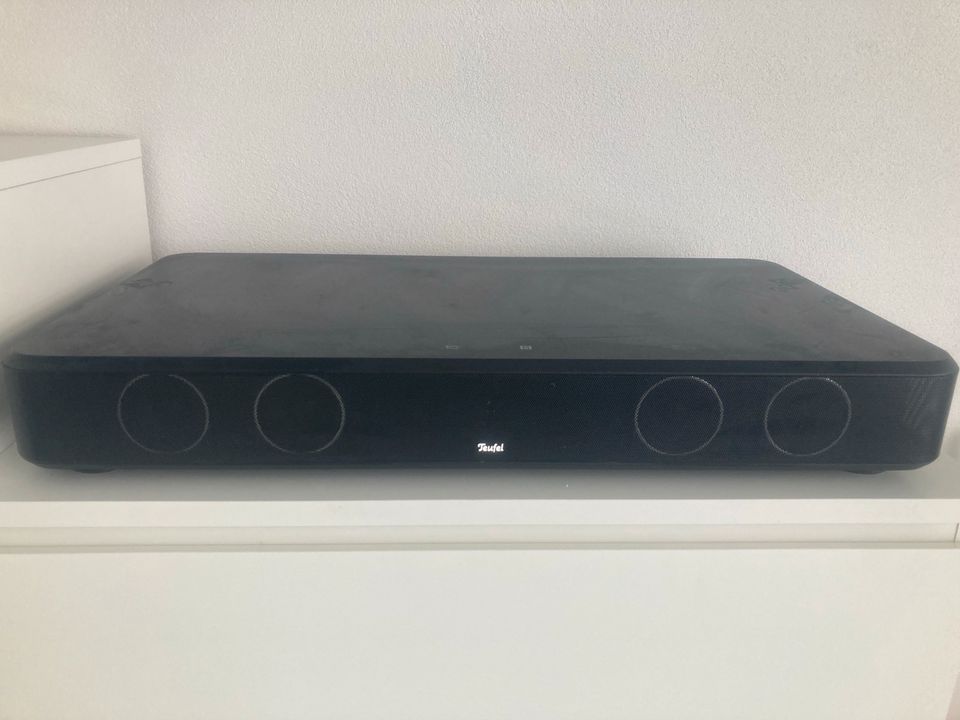 Teufel Cinebase Sounddeck Soundbar Musikbox in Schwarzenborn