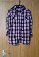 H&M Bluse karo kariert 34 XS rosa schwarz Chemnitz - Zentrum Vorschau