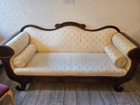 Antike Couch aus Massivholz neu bezogen Rheinland-Pfalz - Mainz Vorschau
