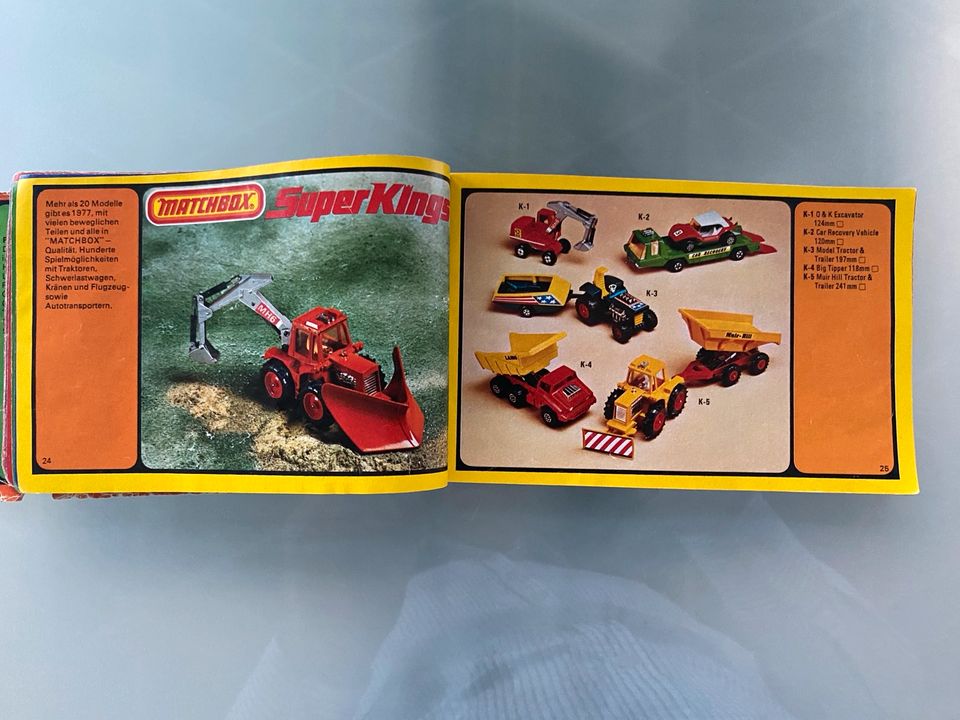 MATCHBOX  LESNEY KATALOG 1977 in Hoyerswerda