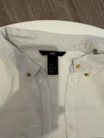 H&M Hemd weiß Hessen - Babenhausen Vorschau