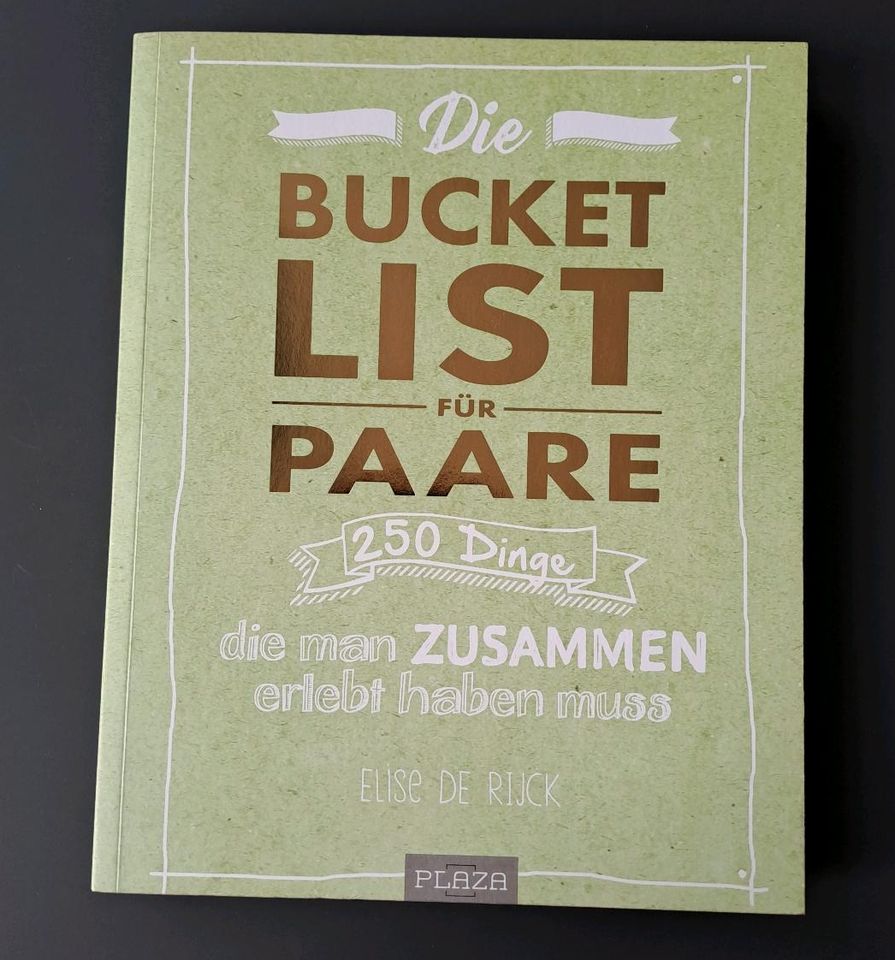 Buch: Bucket List für Paare (neu, unbenutzt!) in Braunschweig