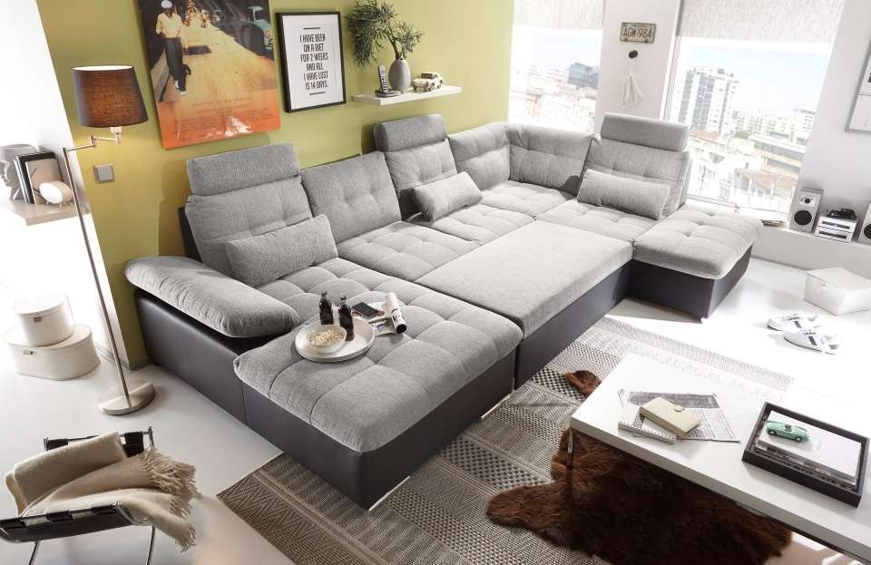 Sofa Couch Wohnlandschaft Schlaffunktion Bettkasten in Köln
