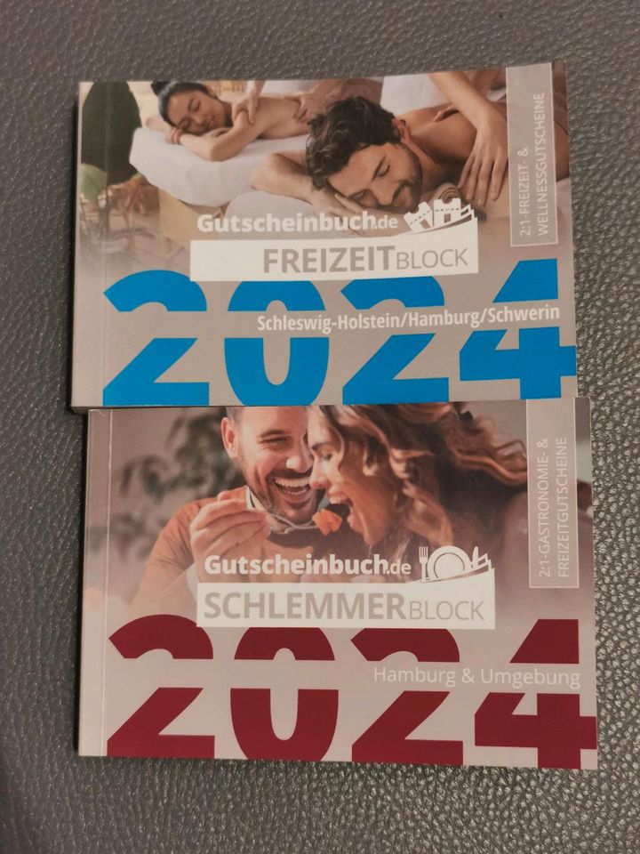 Gutscheinbuch Schlemmerblock HH & Freizeitblock HH, SH 2024 in Wedel