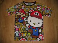 buntes Disney Trikot Shirt Super Mario - Hello Kitty unisex Gr.M Wuppertal - Barmen Vorschau