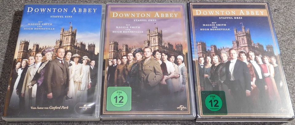 Downton Abbey Staffel 1, 2, 3, in Hambergen