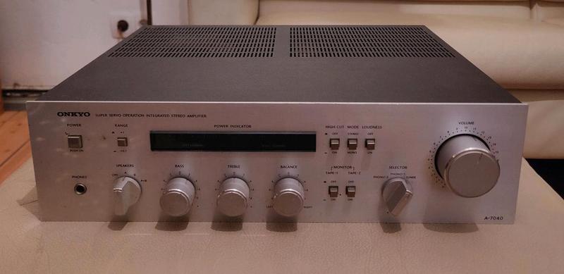 Onkyo A7040 Stereo Amplifier / Vintage Amplifier / | Reverb