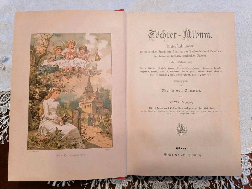 Antiquarisches Buch Töchter-Album, 1893 in Bad Hersfeld