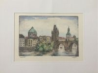 Bild Prag -die heilige Brücke - Karlsbrücke Original Rheinland-Pfalz - Mainz Vorschau