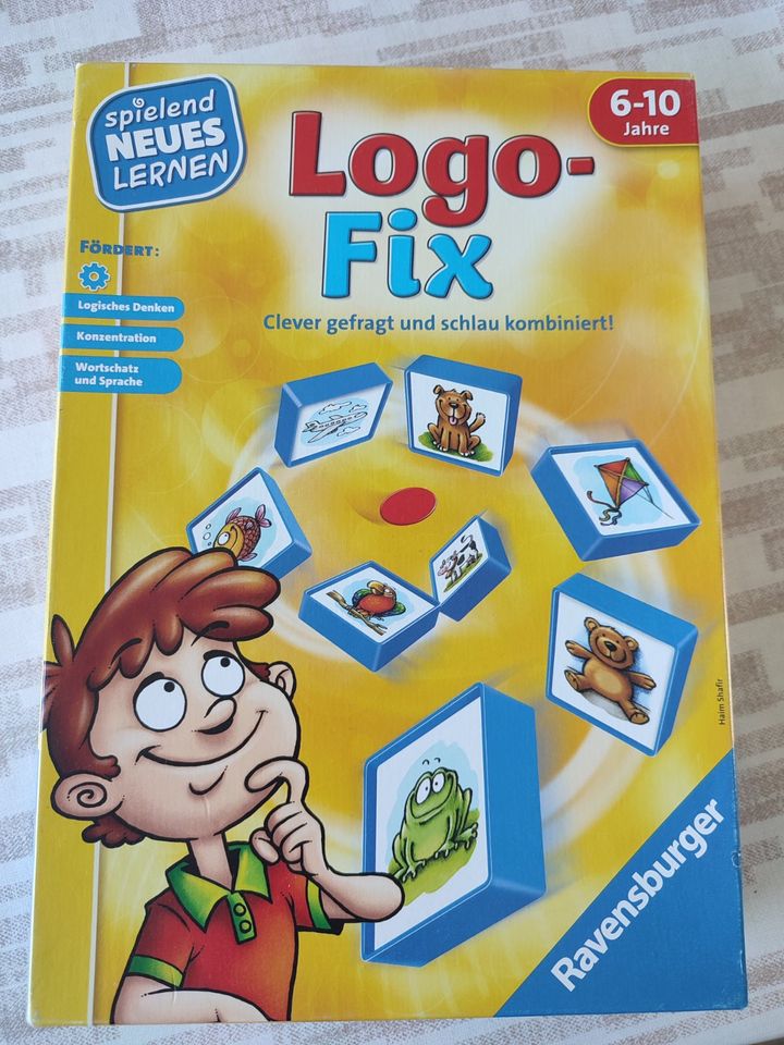 Logo fix Ravensburger Spiel in Marburg