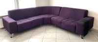 Großes Designersofa, lila, Stoff, 2,60x2,60, sehr guter Zustand Baden-Württemberg - Mannheim Vorschau