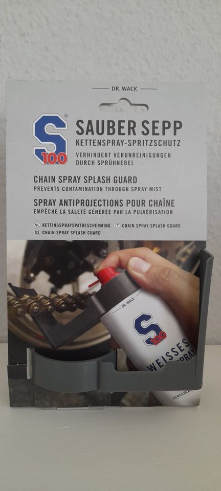 S 100 Sauber Sepp Dry Lube Kettenspray Spritzschutz NEU & OVP in Großenwiehe