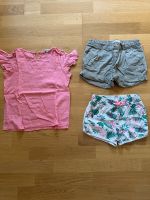 H&M Shirt & Hose Größe 128 & dopodopo 128 Short Bayern - Altomünster Vorschau