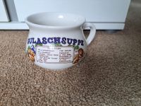 Suppentasse mit Rezept Gulaschsuppe Vintage Keramik Duisburg - Duisburg-Süd Vorschau