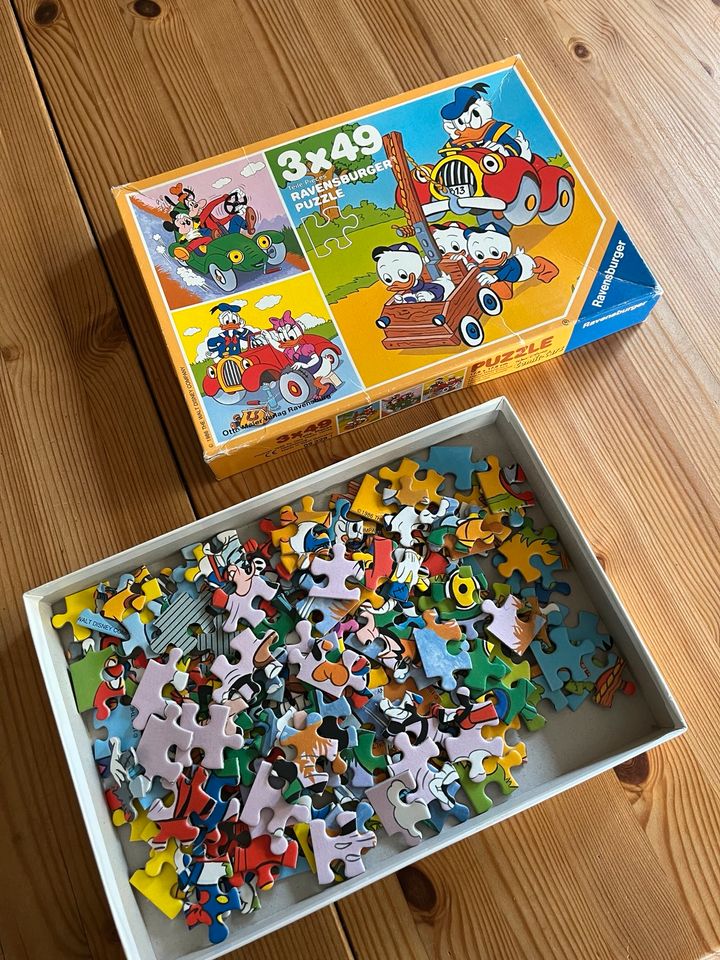 Sammlerstück:Walt Disney - Puzzle Comic Cars - Ducktales & Mickey in Straubenhardt