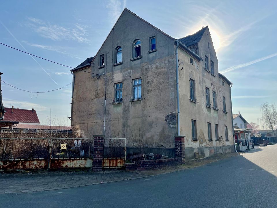 provisionsfrei: Rohdiamant am Rande der Dahlener Heide - Mehrfamilienwohnhaus Karl-Haupt-Str. 9, Falkenhain, 04808 Lossatal, Bieterverfahren in Wurzen