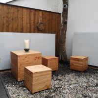 Holz Cubes Gartenmöbel Nordrhein-Westfalen - Mönchengladbach Vorschau