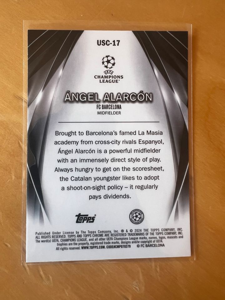 Topps Flagship UCC 23/24 alarcon Ultimate Stage in Waldachtal