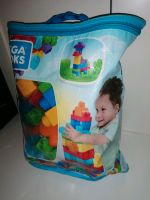 Fisher Price Mega Bloks Kunststoff Bau-Klötze bunt Tasche Motorik Eimsbüttel - Hamburg Eimsbüttel (Stadtteil) Vorschau