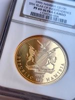 Goldmünze Namibia – 1995 – 100 Dollar – Unabhängigkeit Gold Hessen - Wiesbaden Vorschau