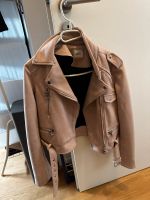 Rosa Biker-Jacke - Wildlederoptik Bayern - Ilmmünster Vorschau