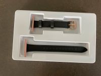 Apple Watch Lederarmband 1,1 cm breit Schwarz/Roségold Hessen - Mörfelden-Walldorf Vorschau