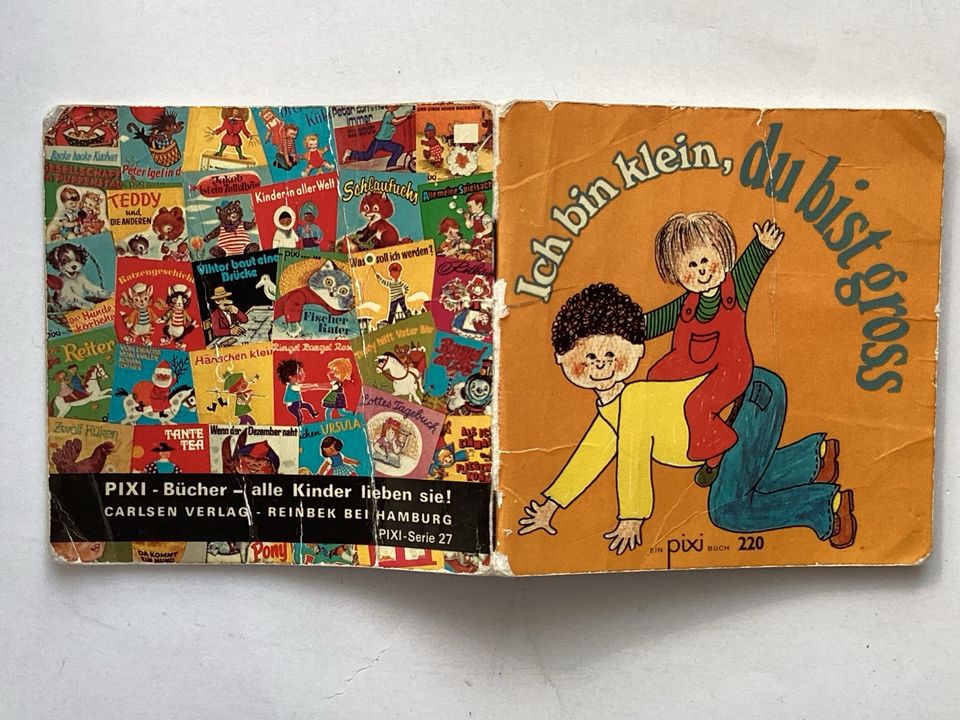 Pixi Nr. 220 - Ich bin klein, du bist gross - 1. Auflage 1975 in Göppingen